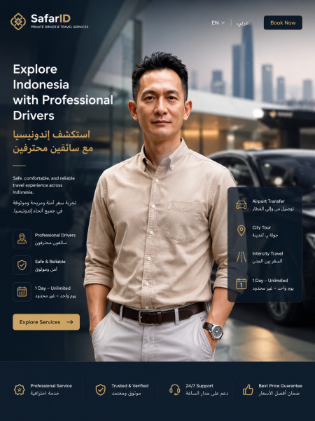 Abu Ramadan - Professional Driver at Safar Indonesia